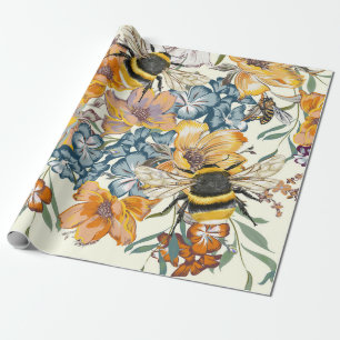 Bee Harmony Wrapping Paper