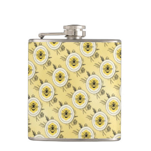Bee Hip Flask