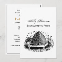 Bee Hive and Bees #1 Heraldic Vintage