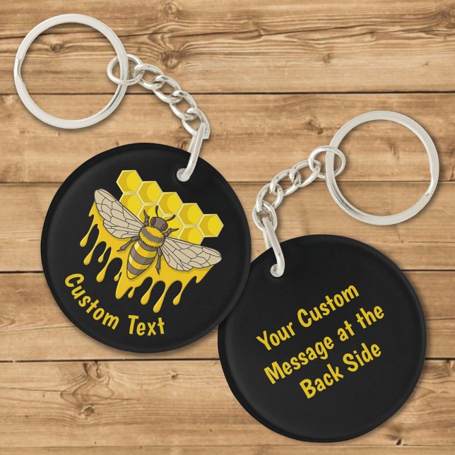 Bee Hive Honey Keychain (Creator Uploaded)