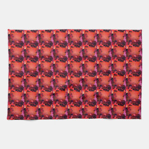 Bee Hive Pattern Tea Towel