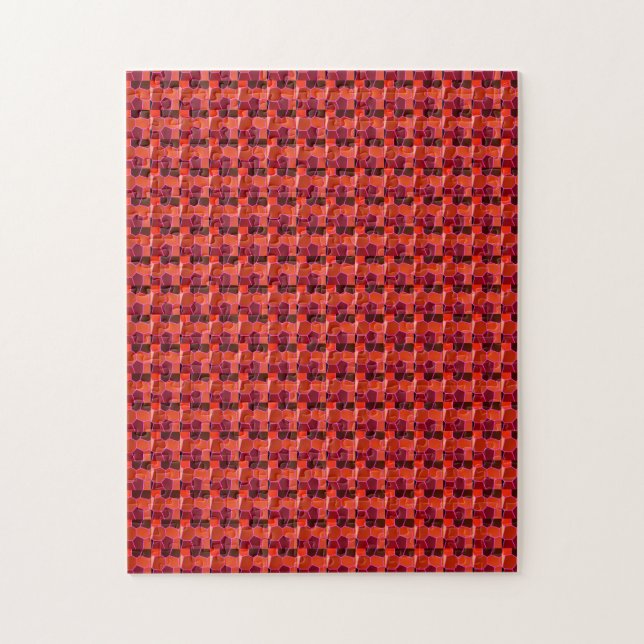 Bee Hive Red Jigsaw Puzzle (Vertical)