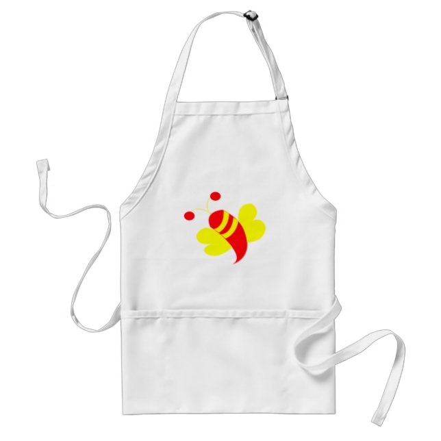 Bee Honey Bee Bumble Bee  Standard Apron (Front)