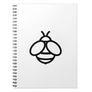 bee honeybee bumblebee notebook