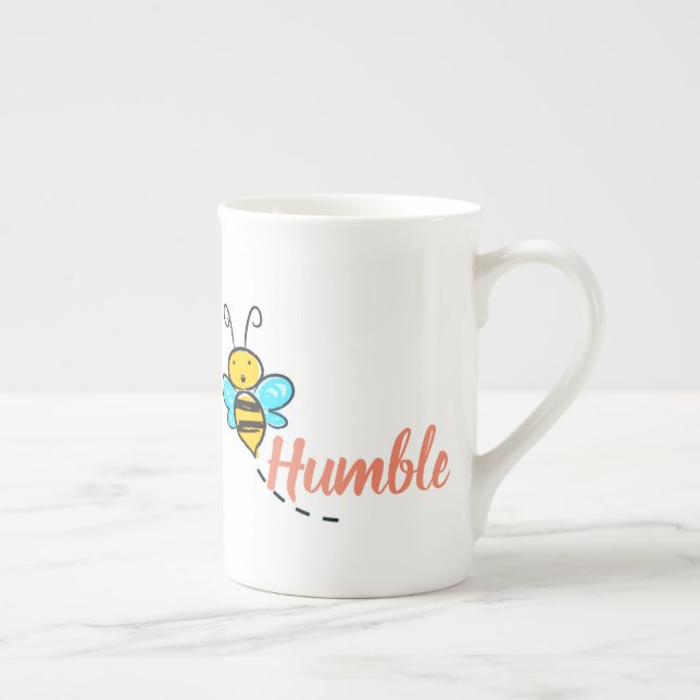 Bee Humble Bone China Mug (Right)