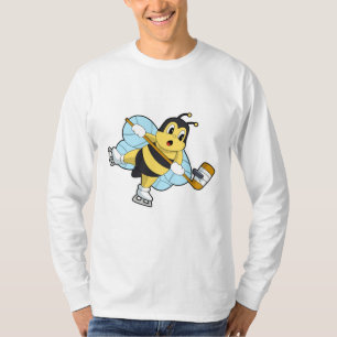 Bee Ice hockey Ice hockey stick T-Shirt