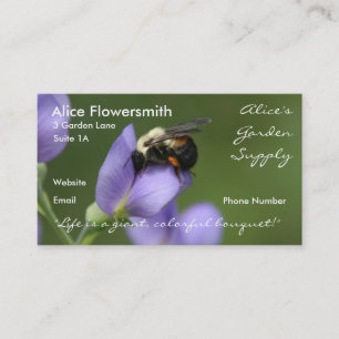 Bee in Indigo - Business Card