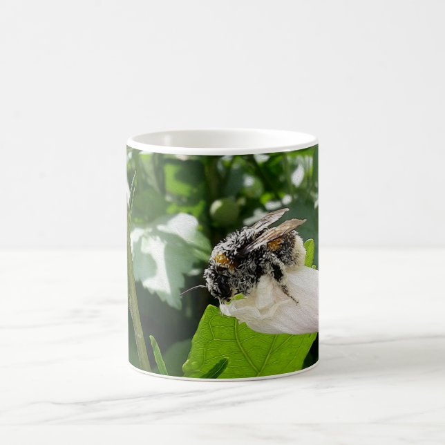 Bee in summer coffee mug (Center)