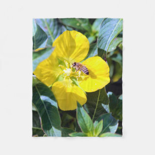 Bee-ing Productive Fleece Blanket