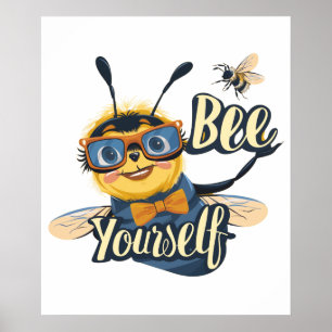 Bee Inspired Poster