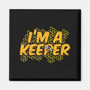 Bee-keeper Funny Beekeeng Pun Humour Honey Aarist  Magnet