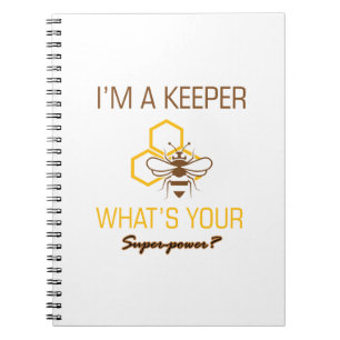 Bee Keeper tshirts Spiral Notebook