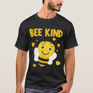 Bee Kind Beekeeper Beekeeping Honey Bees  Queen T-Shirt