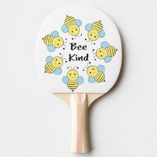 Bee Kind Bees Ping Pong Paddle