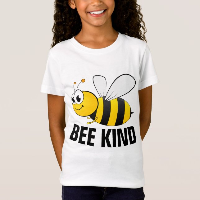 BEE KIND, BUMBLE BEE Kids T-shirts (Front)