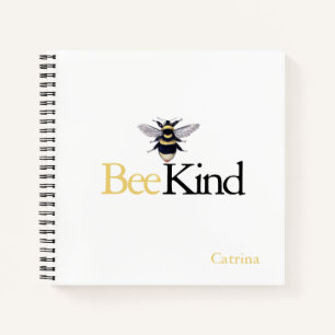 Bee Kind Bumblebee Journal Notebook