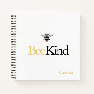 Bee Kind Bumblebee Journal Notebook
