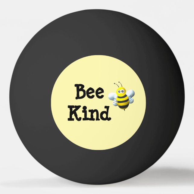Bee Kind Bumblebee Ping Pong Ball (Front)