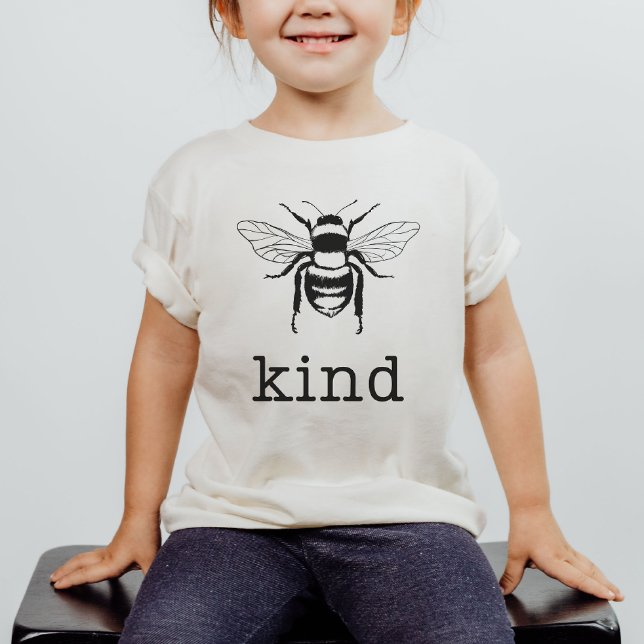 Bee Kind Christian Kid's Tshirt (Creator Uploaded)