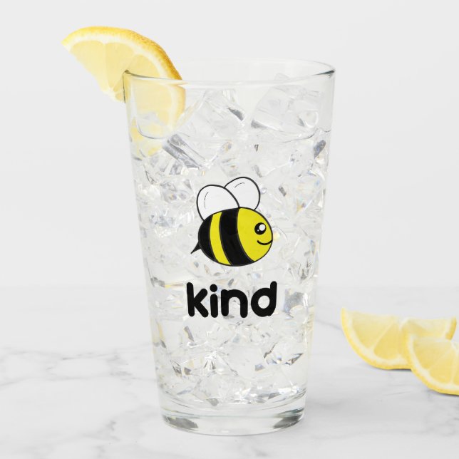 Bee Kind Glass (Front Ice)
