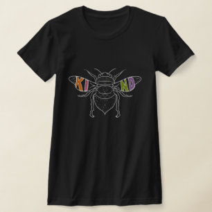 Bee Kind Graphic Design T-shirt
