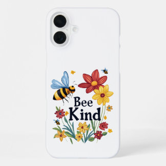 Bee Kind iPhone 16 Plus Case