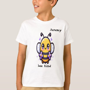 "bee kind" Kawaii Customisable Boy's  T-Shirt