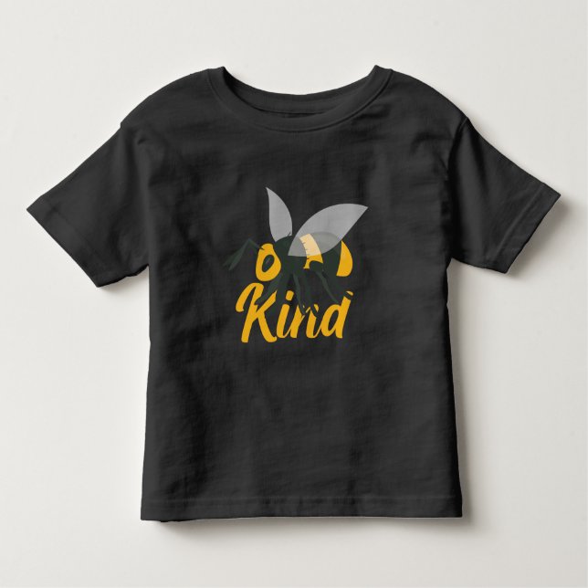 Bee Kind Kindness Bee Lover Nature Inspiration Toddler T-Shirt (Front)