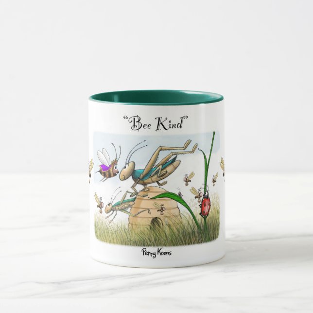 Bee Kind! Mug, 11 oz Mug (Center)