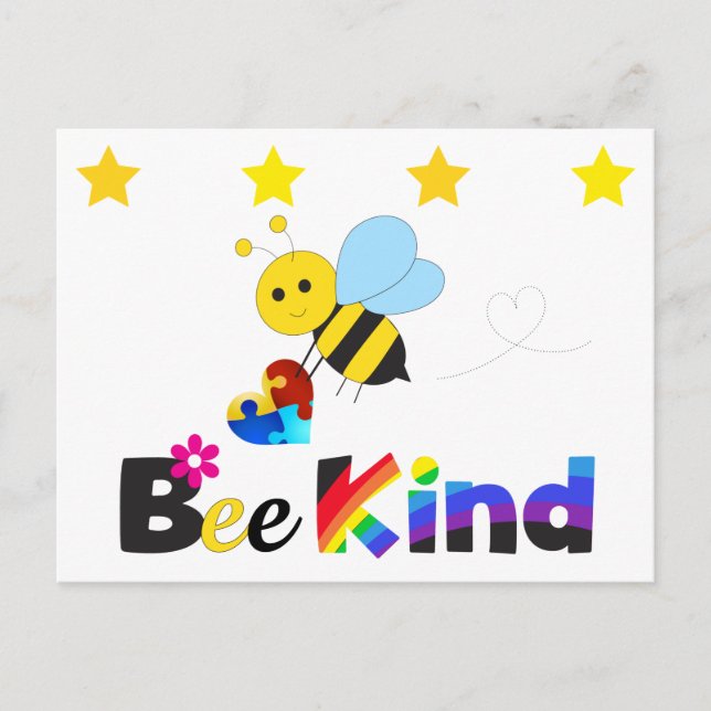 Bee Kind Postcard (Front)