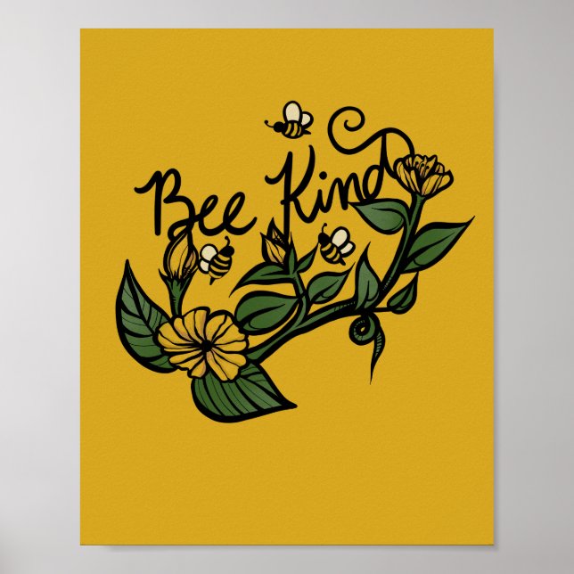 Bee Kind Poster (Front)