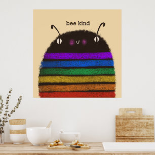 Bee kind poster