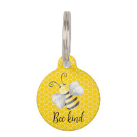 Bee Kind Stethoscope ID Tag