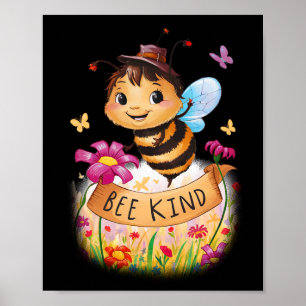 Bee Kind Sticker2  Poster