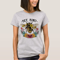 Bee Kind Wild Flower Sublimation
