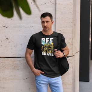Bee Knight Robot Animal   T-Shirt