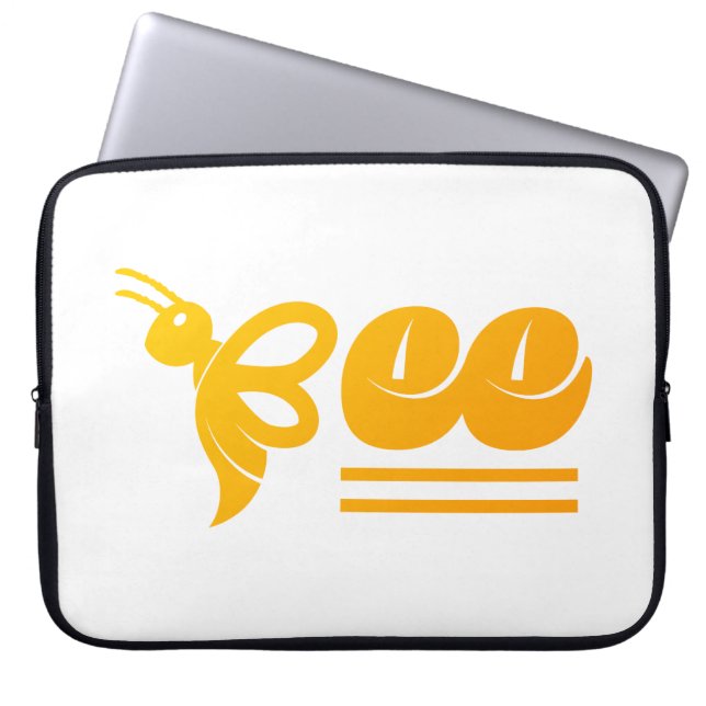 Bee Laptop Sleeve (Front)