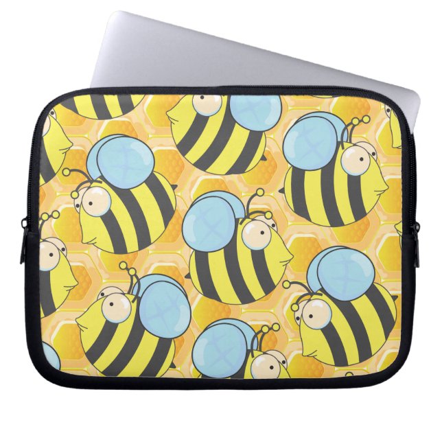 Bee Laptop Sleeve (Front)
