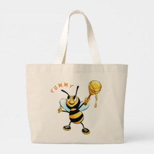 Bee Large Tote Bag