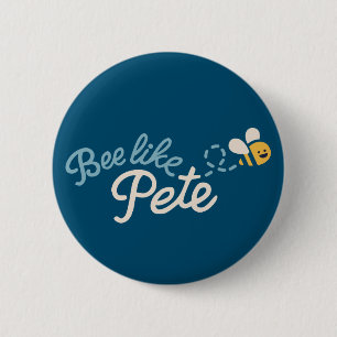 Bee Like Pete Button