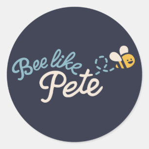 Bee Like Pete Sticker