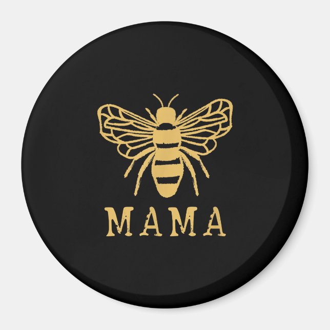 Bee Mama | Mum Gift | Cute Bee Lover Gift Magnet (Front)