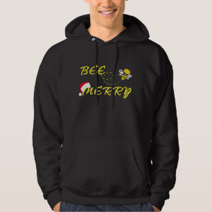 Bee Merry Christmas Beekeeper Hoodie