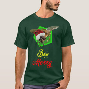 Bee Merry The Busy Christmas Bee T-Shirt