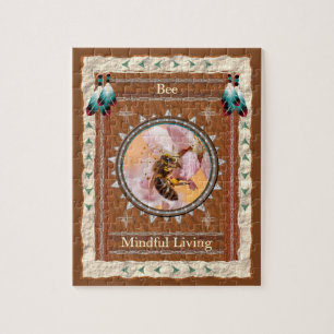 Bee Mindful Living Energy Jigsaw Puzzle