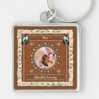 Bee Mindful Living Energy Key Ring