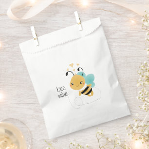 Bee Mine Bumblebee Yellow Black Favour Bags