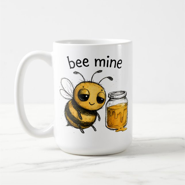 Bee Mine Coffee Mug (Left)