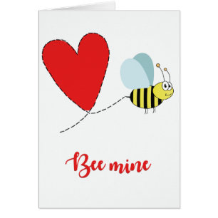 Bee Mine Greeting Card