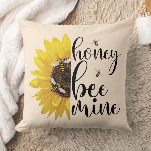 Bee Mine | Honey bee decor, Honey Bee Pillow (Blanket)